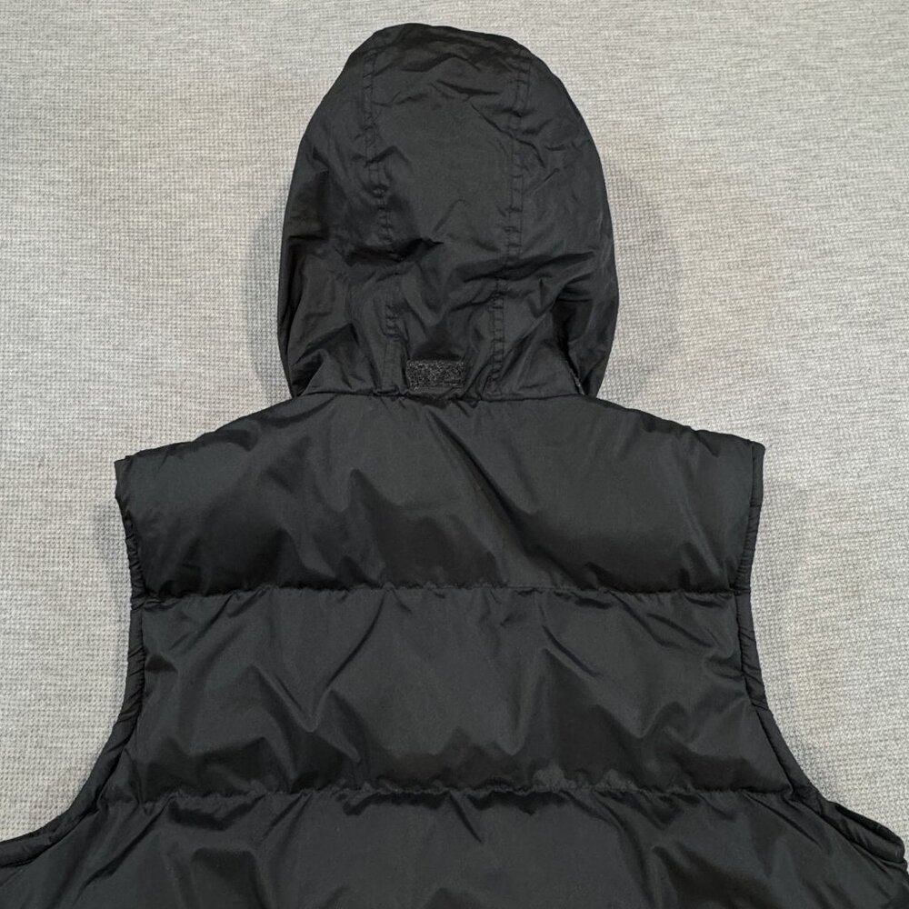 US Polo Assn Mens 2X Black Puffer Vest Hooded Full Zip Outdoor Warm Activewear - Picture 10 of 16